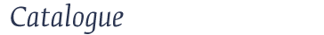 Catalogue